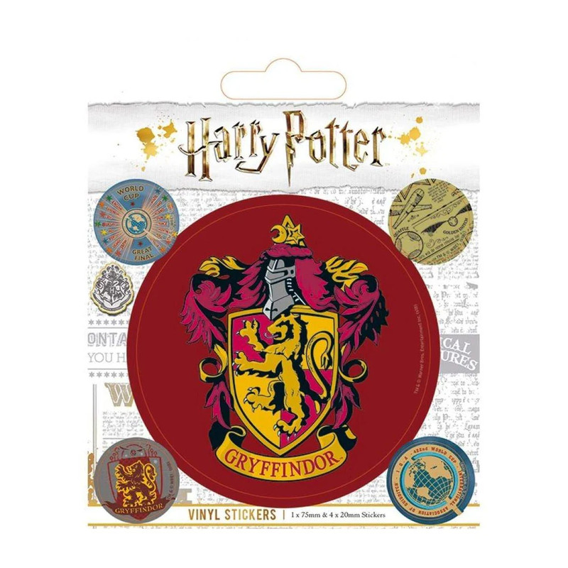 Harry Potter - Gryffindor Vinyl Sticker Pack - أكسسوار